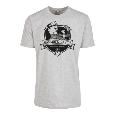 T-Shirt Barmbek Basch Logo, grau