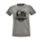 Frauen-T-Shirt Barmbek Basch Logo, grau